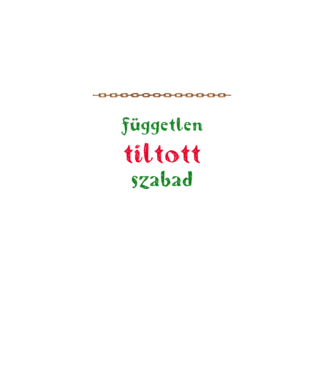 Népszabadság 1 minta fekete pólón
