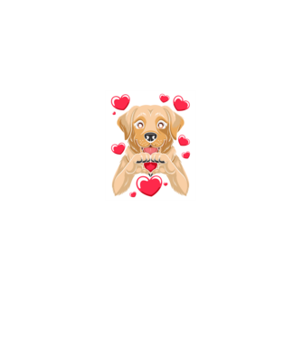 CukiDogi minta fekete pólón