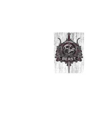 Beast minta neonsárga pólón