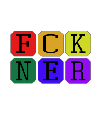 FCKNER 4 minta fehér pólón