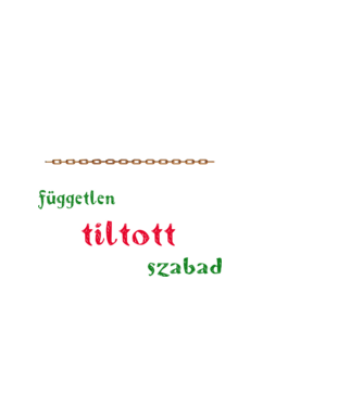 Népszabadság 2 minta fekete pólón