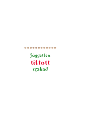 Népszabadság 1 minta sötétkék pólón