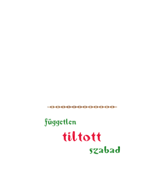 Népszabadság 2 minta fehér pólón