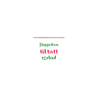 Népszabadság 1 minta királykék pólón