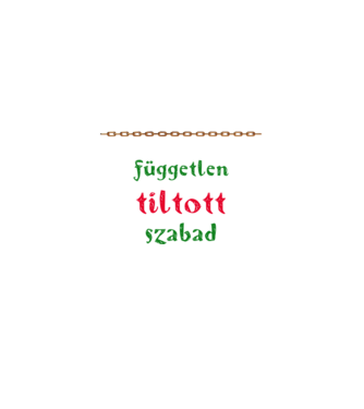 Népszabadság 1 minta fekete pólón
