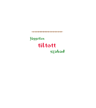 Népszabadság 2 minta khaki pólón