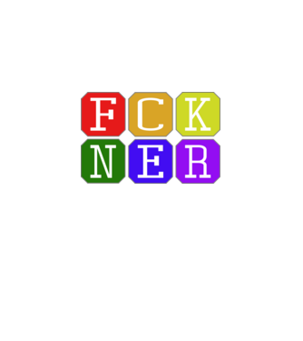 FCKNER 2 minta fehér pólón