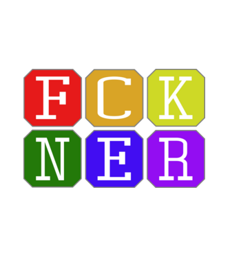 FCKNER 2 minta fehér pólón