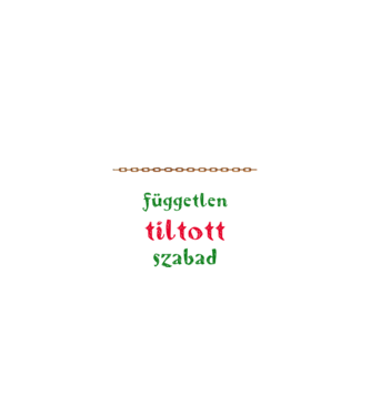 Népszabadság 1 minta homokszín pólón