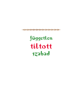 Népszabadság 1 minta fekete pólón