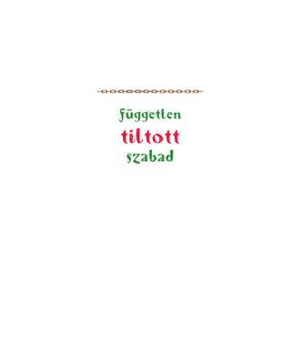 Népszabadság 1 minta fekete pólón