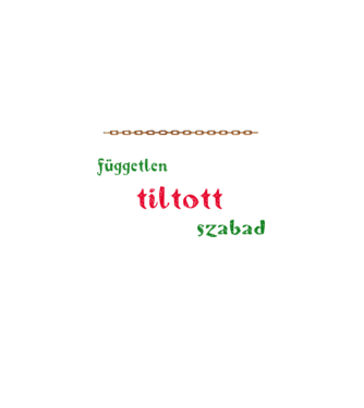 Népszabadság 2 minta fekete pólón