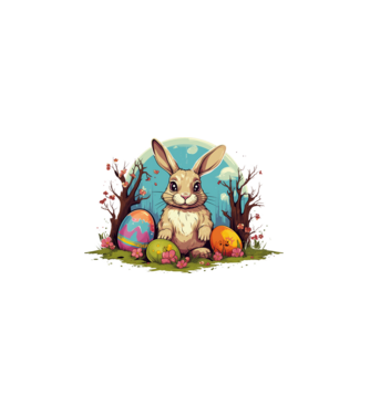 Easter Bunny 3 minta fehér pólón