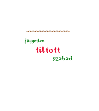Népszabadság 2 minta fekete pólón