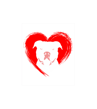 Mr PitBull Lover minta fekete pólón