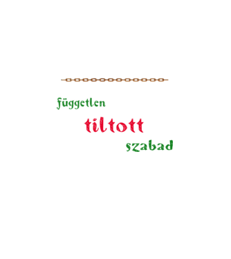 Népszabadság 2 minta fekete pólón