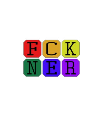 FCKNER 4 minta fekete pólón