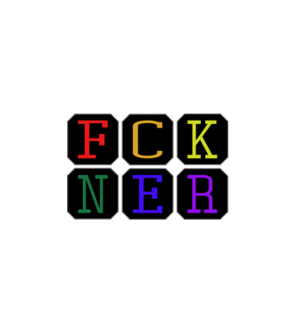 FCKNER 3 minta fekete pólón