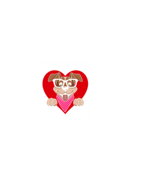 Mr Laza Dog minta sötétkék pólón