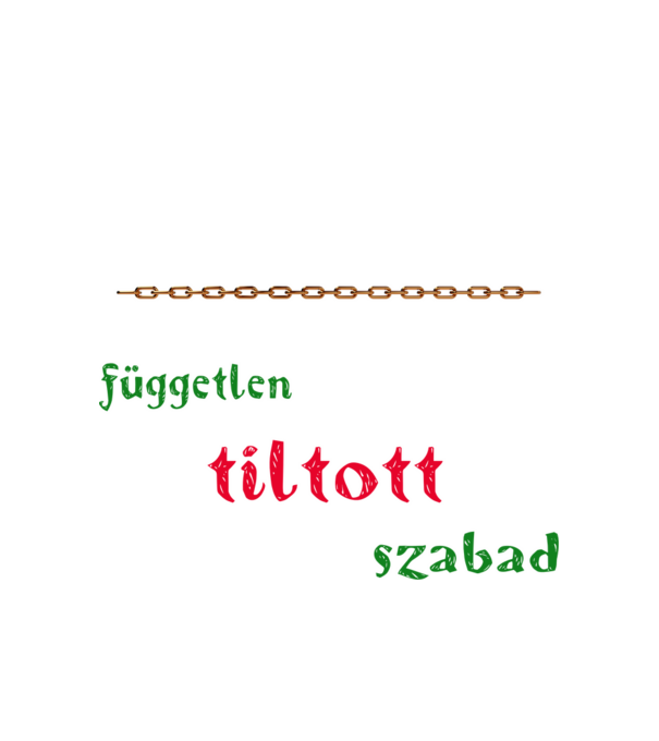 Népszabadság 2 minta fehér pólón