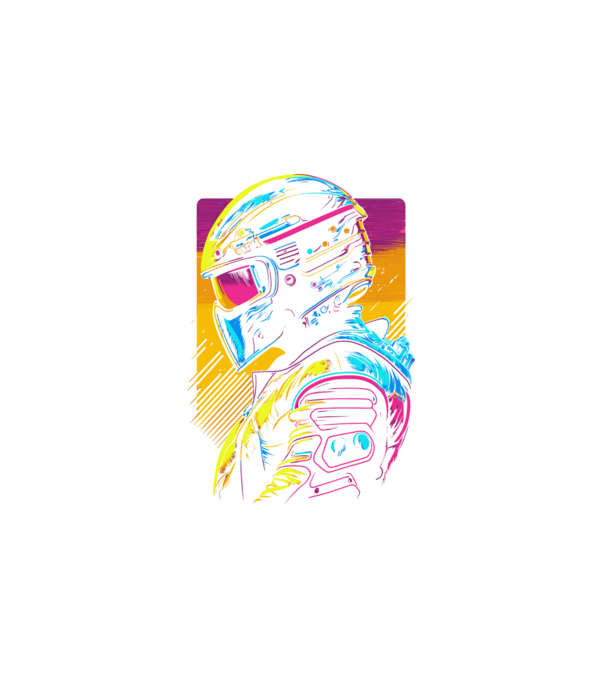 008 Helmet minta fehér pólón