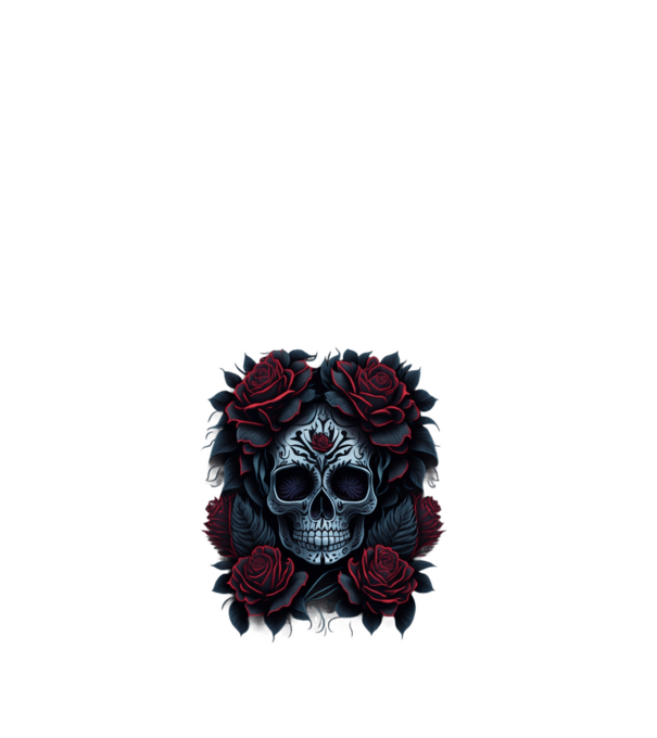 Sugar Skull Art 4 minta fehér pólón