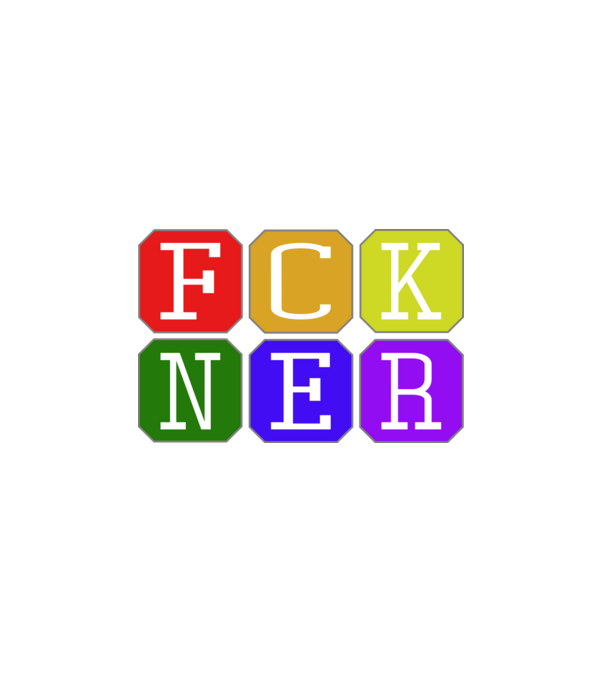 FCKNER 2 minta fehér pólón