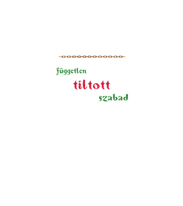 Népszabadság 2 minta fekete pólón