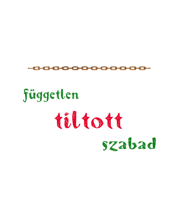 Népszabadság 2 minta fehér pólón