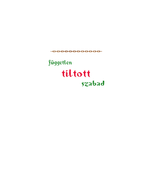 Népszabadság 2 minta fekete pólón