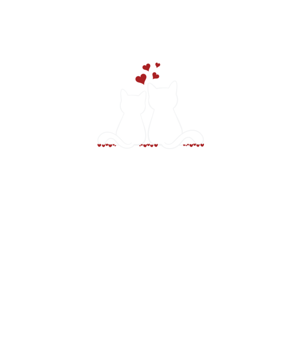 Cat Lover minta fekete pólón