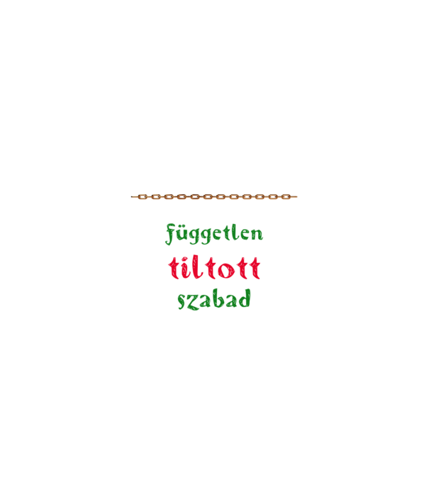 Népszabadság 1 minta homokszín pólón
