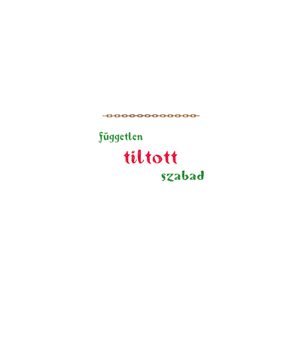 Népszabadság 2 minta királykék pólón