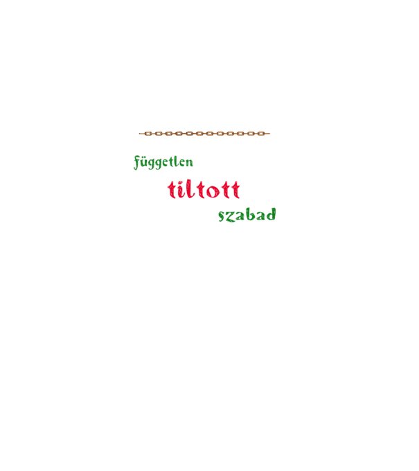 Népszabadság 2 minta fekete pólón