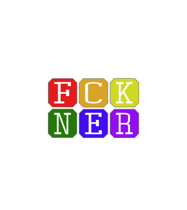FCKNER 2 minta fehér/piros pólón