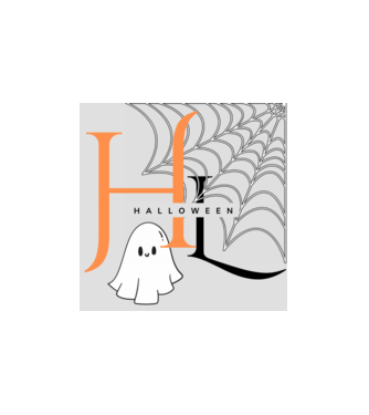 Halloween  minta fehér pólón