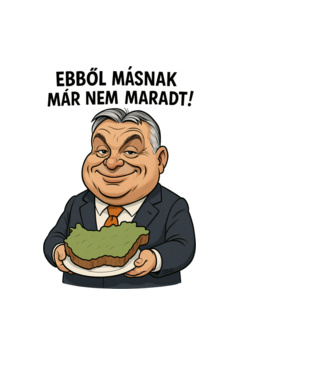 Torkos a Miniszter! minta fekete pólón
