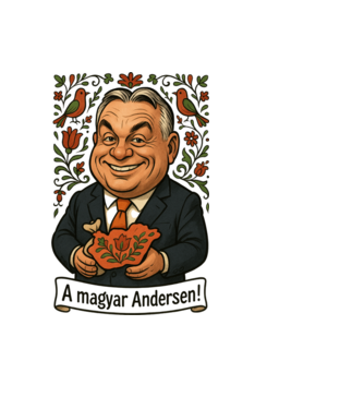 Andersen minta fekete pólón
