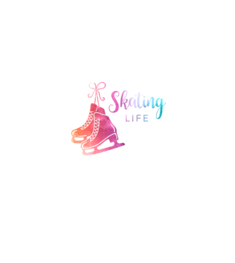 Skating life minta homokszín pólón