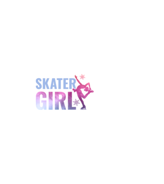 Skater girl minta fekete pólón