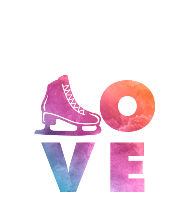 Skating love minta fekete pólón