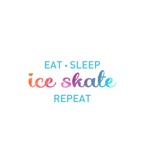 Ice skate repeat minta homokszín pólón