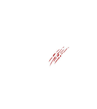 Ez az én ijesztő Halloween jelmezem karmolás minta fekete pólón