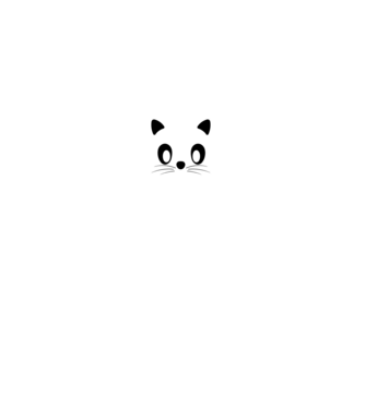 Foglalt - cica zsebben minta fekete pólón