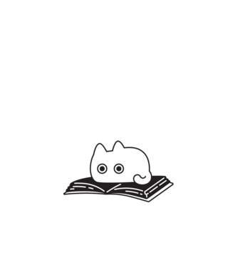 Az élethez 2 dolog kell cicák és könyvek minta fekete pólón