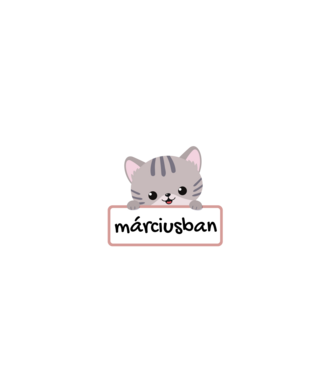 A legjobb cicagazdik márciusban születtek minta fekete pólón