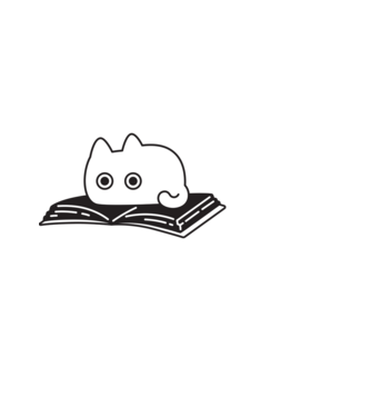 Az élethez 2 dolog kell cicák és könyvek minta fekete pólón