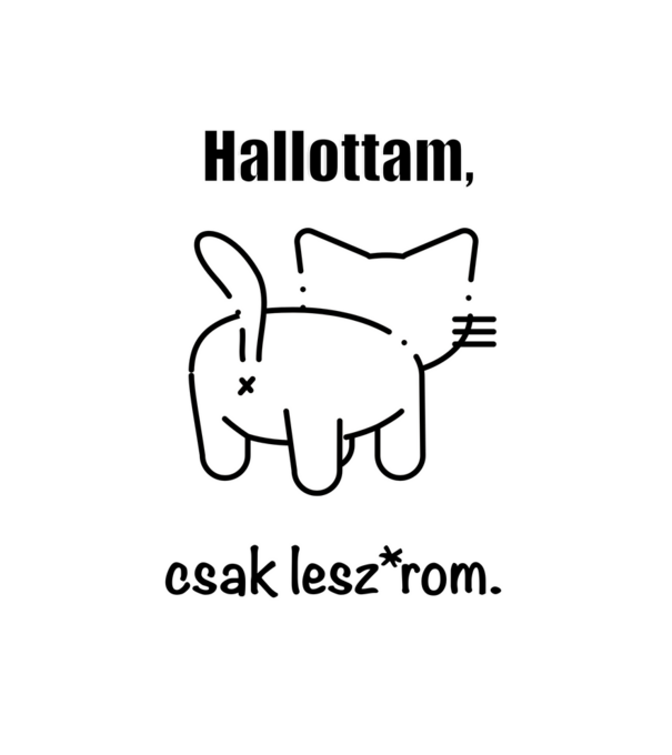 Hallottam, csak lesz*rom fehér minta fehér pólón