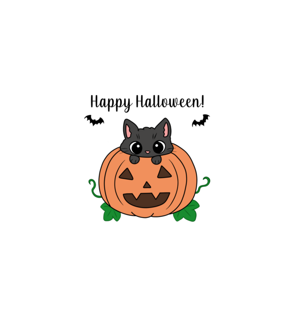 Happy Halloween! minta szürke pólón