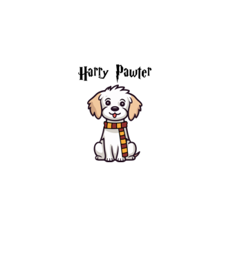 Harry Pawter minta világos rózsaszín pólón